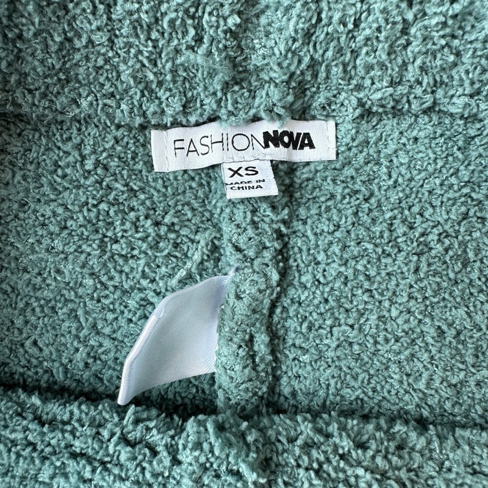 Teal Knit Crop Top and Pants Set | Fashion Nova - Picture 16 of 16